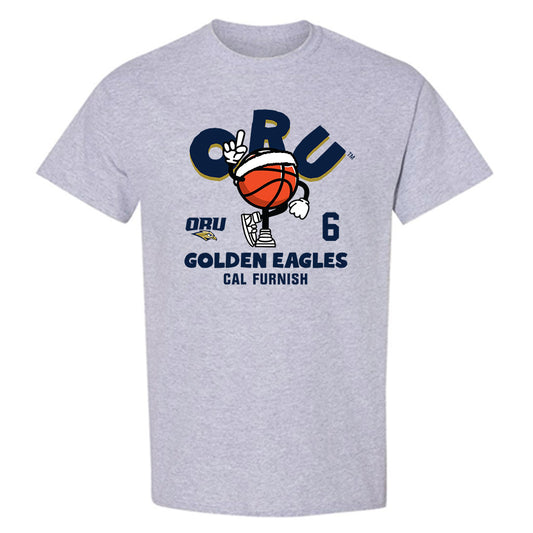 Oral Roberts - NCAA Men's Basketball : Cal Furnish - Fashion Shersey T-Shirt-0