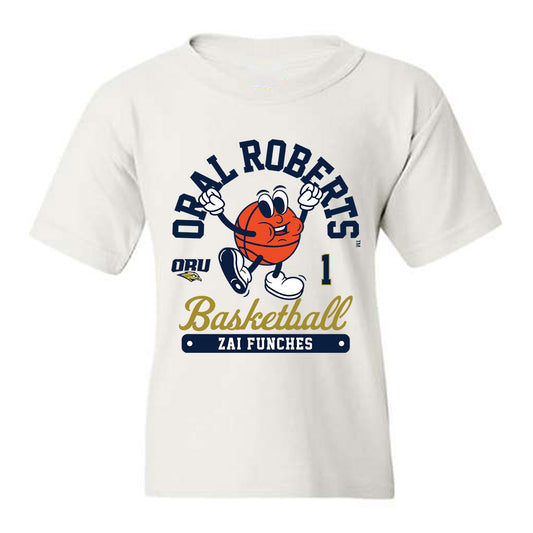 Oral Roberts - NCAA Women's Basketball : Zai Funches - Fashion Shersey Youth T-Shirt-0