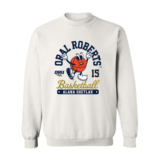 Oral Roberts - NCAA Women's Basketball : Alana Shetlar - Fashion Shersey Crewneck Sweatshirt-0