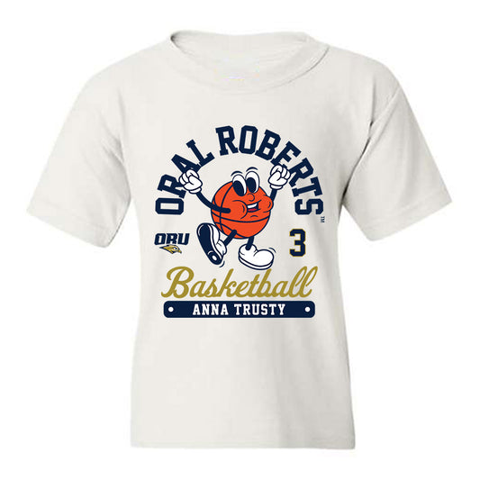 Oral Roberts - NCAA Women's Basketball : Anna Trusty - Fashion Shersey Youth T-Shirt-0