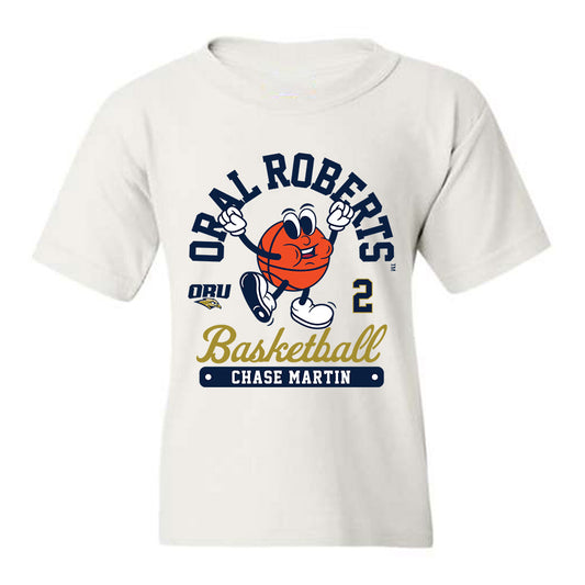 Oral Roberts - NCAA Men's Basketball : Chase Martin - Fashion Shersey Youth T-Shirt