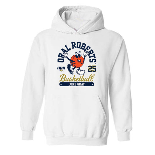 Oral Roberts - NCAA Men's Basketball : Luke Gray - Fashion Shersey Hooded Sweatshirt