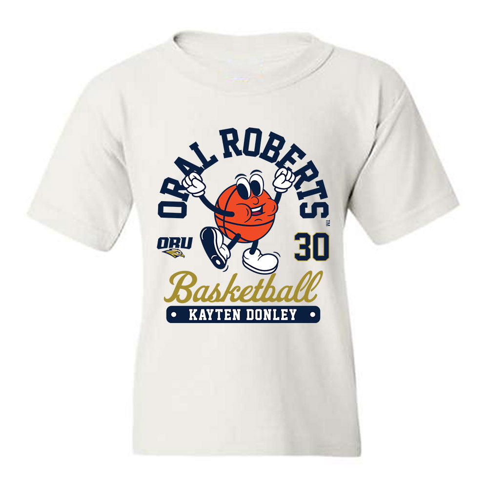 Oral Roberts - NCAA Women's Basketball : Kayten Donley - Fashion Shersey Youth T-Shirt-0