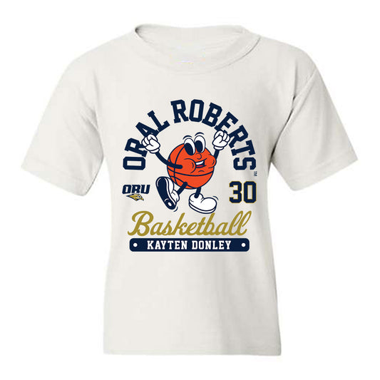 Oral Roberts - NCAA Women's Basketball : Kayten Donley - Fashion Shersey Youth T-Shirt-0