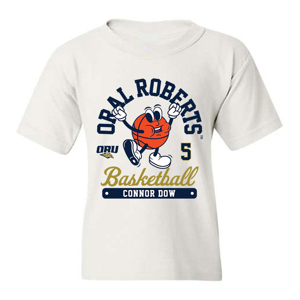 Oral Roberts - NCAA Men's Basketball : Connor Dow - Fashion Shersey Youth T-Shirt-0