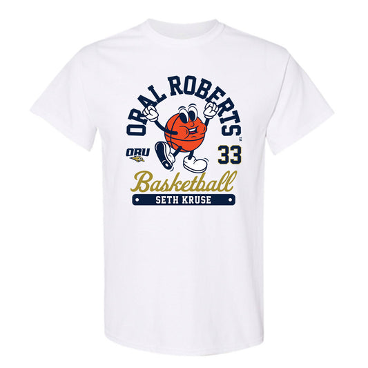 Oral Roberts - NCAA Men's Basketball : Seth Kruse - Fashion Shersey T-Shirt-0
