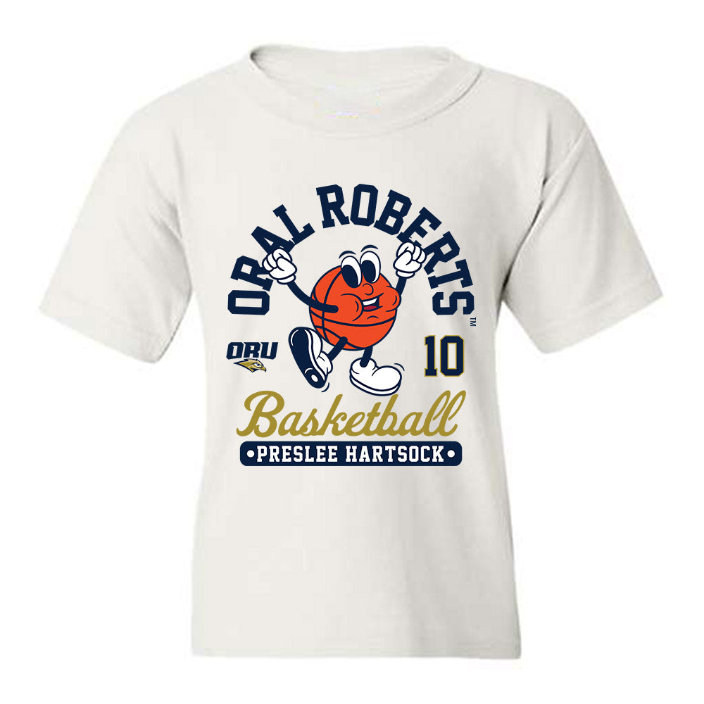 Oral Roberts - NCAA Women's Basketball : Preslee Hartsock - Fashion Shersey Youth T-Shirt-0