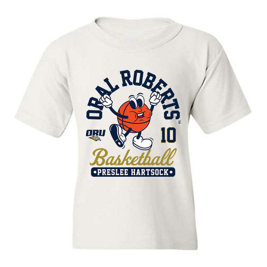 Oral Roberts - NCAA Women's Basketball : Preslee Hartsock - Fashion Shersey Youth T-Shirt-0