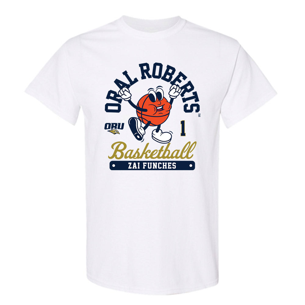 Oral Roberts - NCAA Women's Basketball : Zai Funches - Fashion Shersey T-Shirt-0
