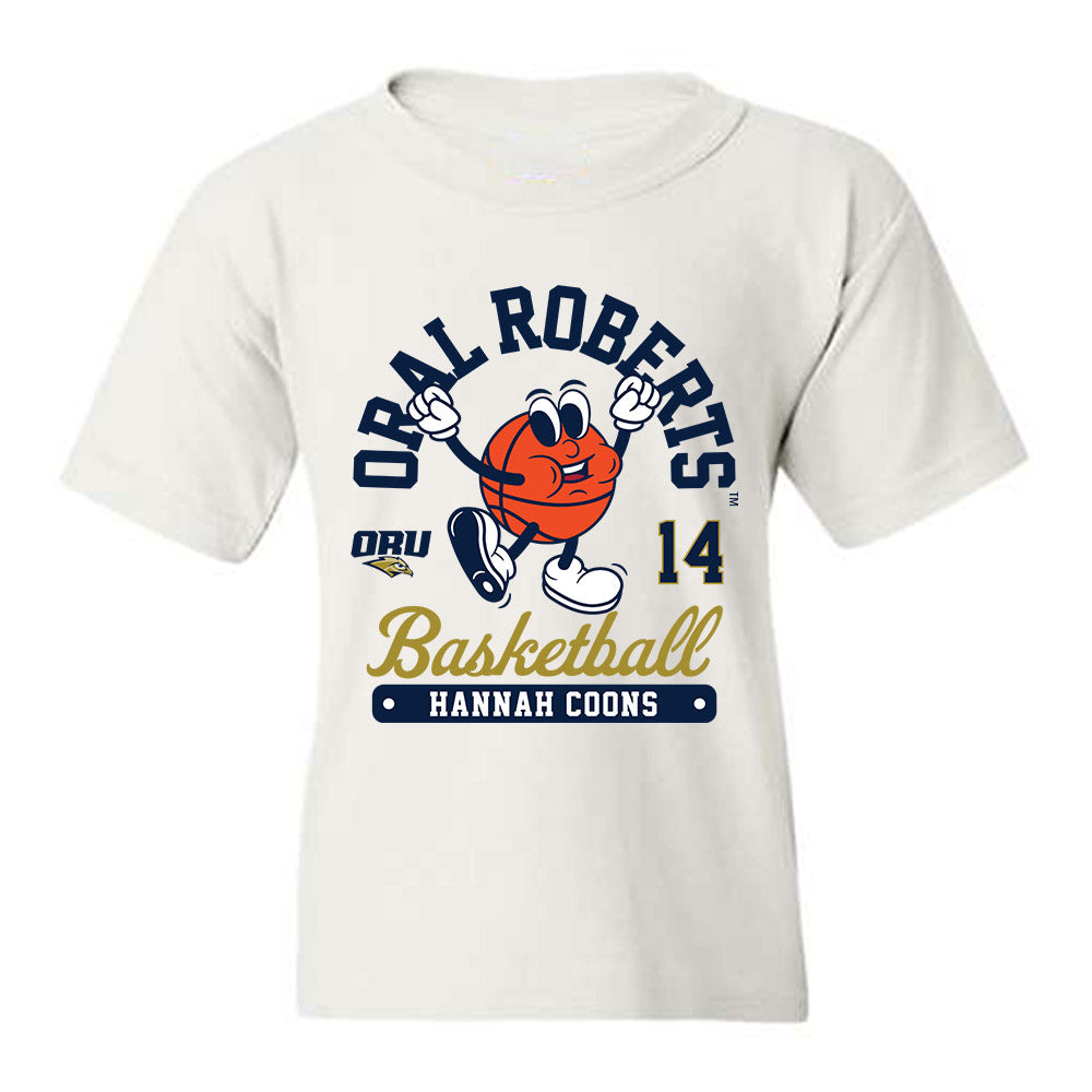 Oral Roberts - NCAA Women's Basketball : Hannah Coons - Fashion Shersey Youth T-Shirt-0