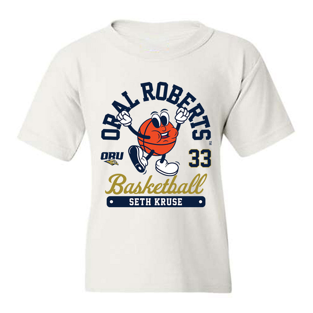 Oral Roberts - NCAA Men's Basketball : Seth Kruse - Fashion Shersey Youth T-Shirt-0