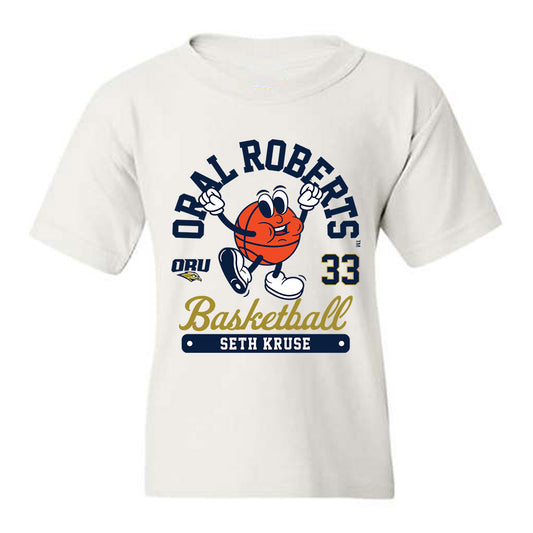 Oral Roberts - NCAA Men's Basketball : Seth Kruse - Fashion Shersey Youth T-Shirt-0