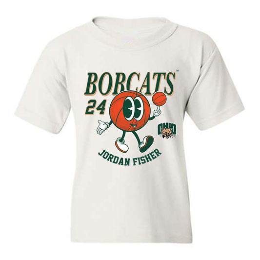 Ohio - NCAA Men's Basketball : Jordan Fisher - Fashion Shersey Youth T-Shirt-0