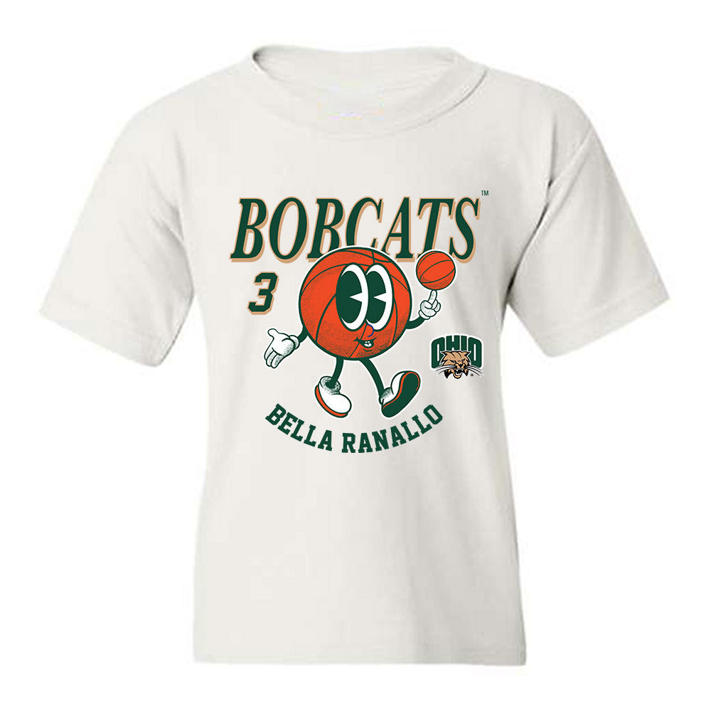 Ohio - NCAA Women's Basketball : Bella Ranallo - Fashion Shersey Youth T-Shirt-0