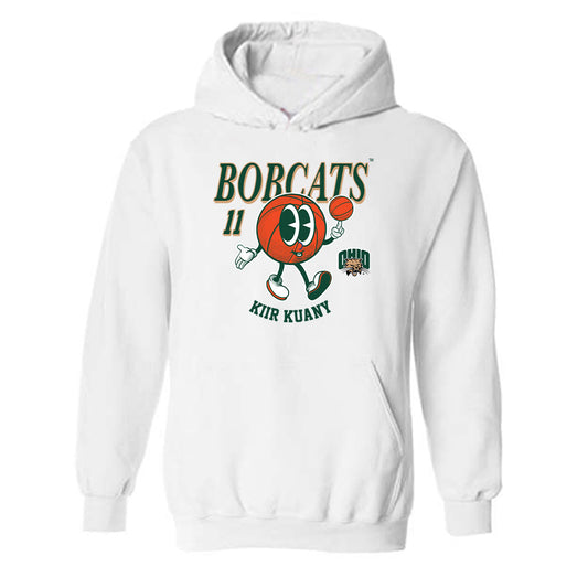 Ohio - NCAA Men's Basketball : Kiir Kuany - Fashion Shersey Hooded Sweatshirt