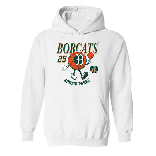 Ohio - NCAA Men's Basketball : Austin Parks - Fashion Shersey Hooded Sweatshirt