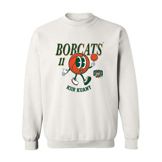 Ohio - NCAA Men's Basketball : Kiir Kuany - Fashion Shersey Crewneck Sweatshirt