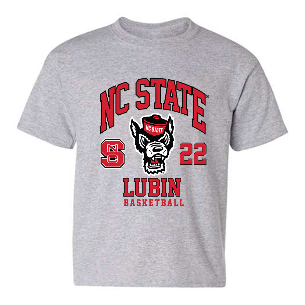 NC State - NCAA Men's Basketball : Ven-Allen Lubin - Fashion Shersey Youth T-Shirt-0