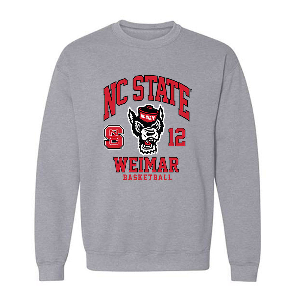 NC State - NCAA Women's Basketball : Caitlin Weimar - Fashion Shersey Crewneck Sweatshirt