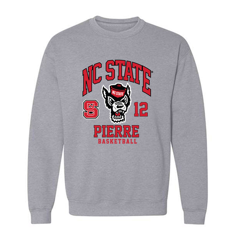 NC State - NCAA Women's Basketball : Khamil Pierre - Fashion Shersey Crewneck Sweatshirt-0