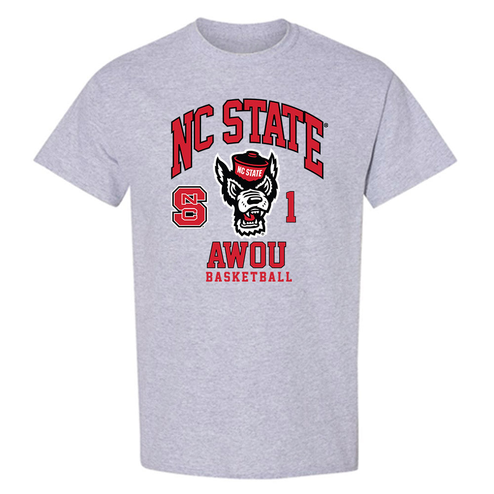 NC State - NCAA Women's Basketball : Lorena Awou - Fashion Shersey T-Shirt-0