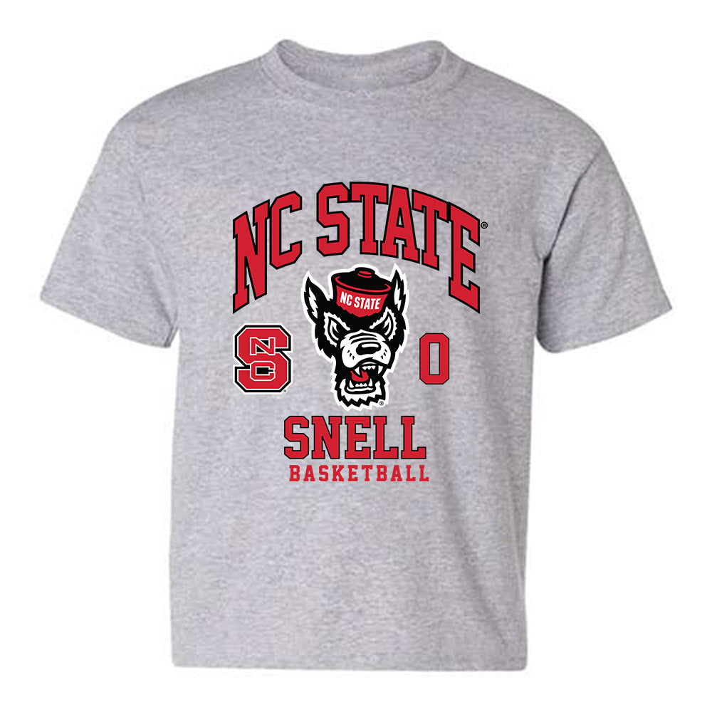 NC State - NCAA Men's Basketball : Jordan Snell - Fashion Shersey Youth T-Shirt-0