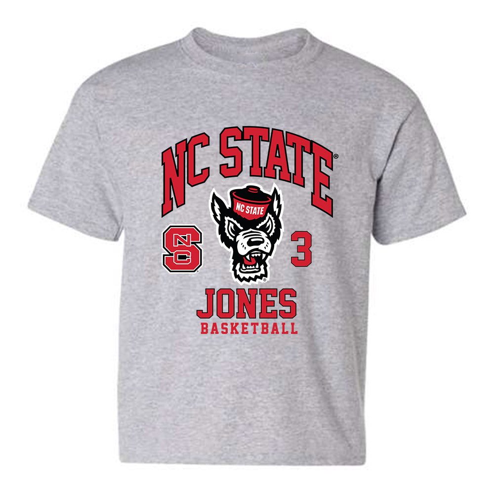 NC State - NCAA Women's Basketball : Zamareya Jones - Fashion Shersey Youth T-Shirt