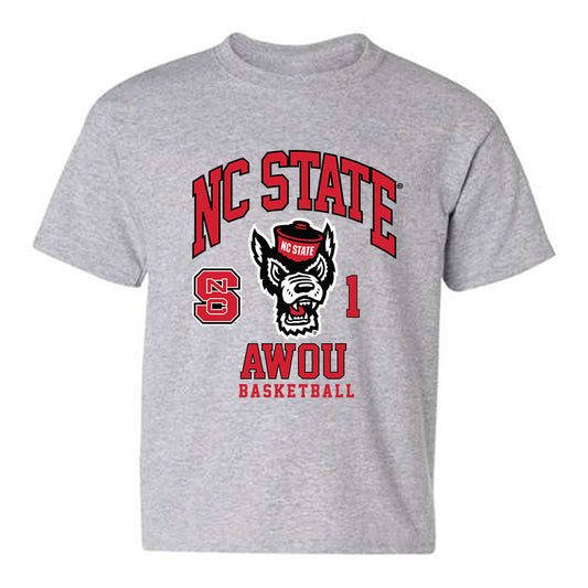 NC State - NCAA Women's Basketball : Lorena Awou - Fashion Shersey Youth T-Shirt-0