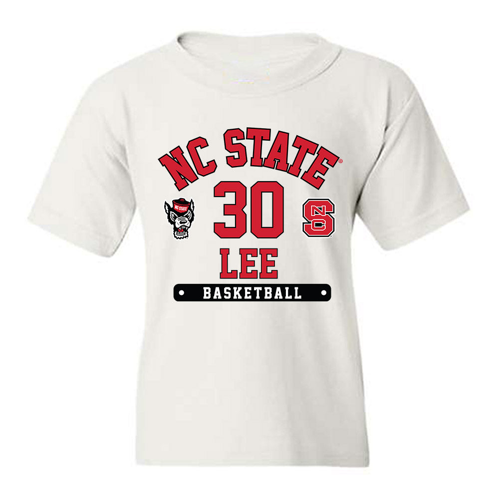 NC State - NCAA Men's Basketball : Sung Jin Lee - Fashion Shersey Youth T-Shirt-0