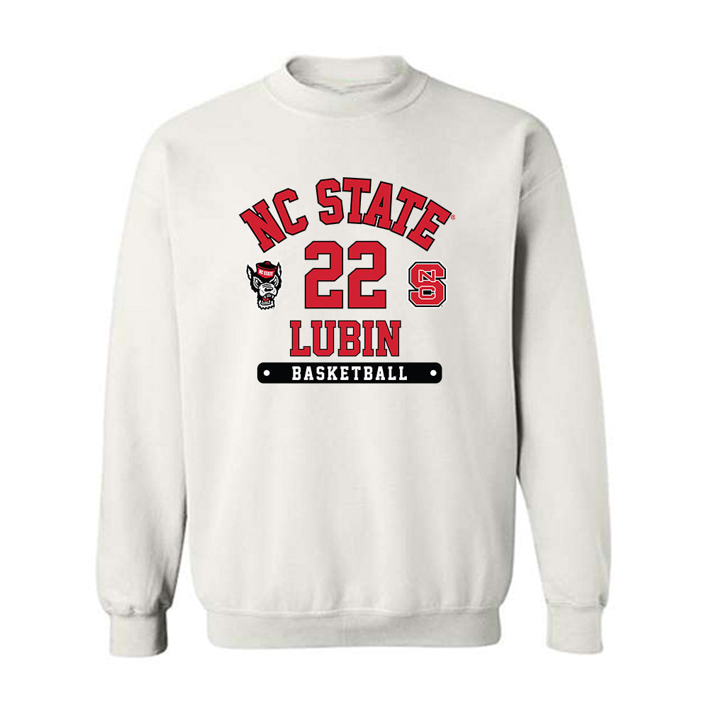 NC State - NCAA Men's Basketball : Ven-Allen Lubin - Fashion Shersey Crewneck Sweatshirt-0