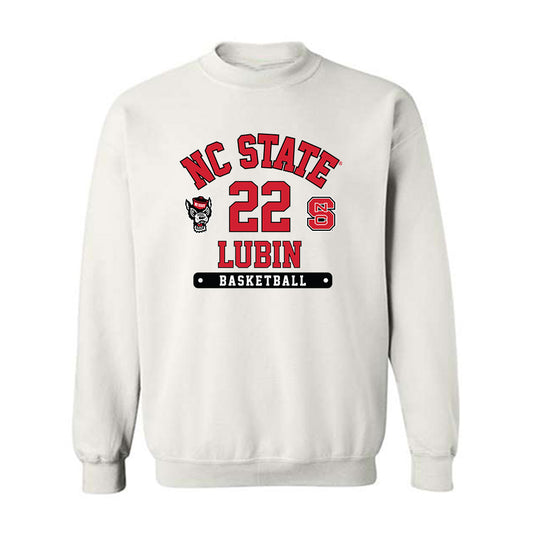 NC State - NCAA Men's Basketball : Ven-Allen Lubin - Fashion Shersey Crewneck Sweatshirt-0