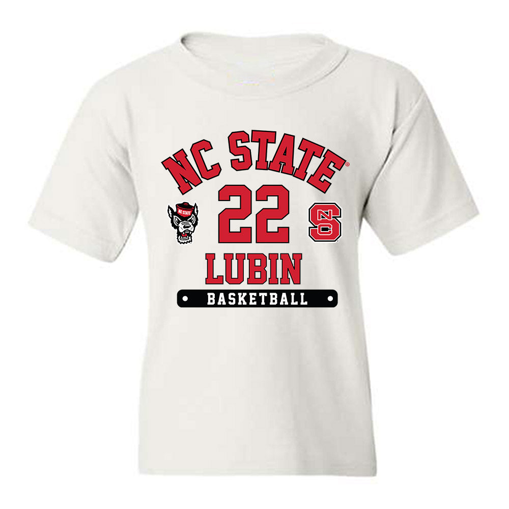 NC State - NCAA Men's Basketball : Ven-Allen Lubin - Fashion Shersey Youth T-Shirt-0