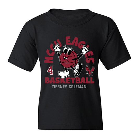 NCCU - NCAA Women's Basketball : Tierney Coleman - Fashion Shersey Youth T-Shirt-0