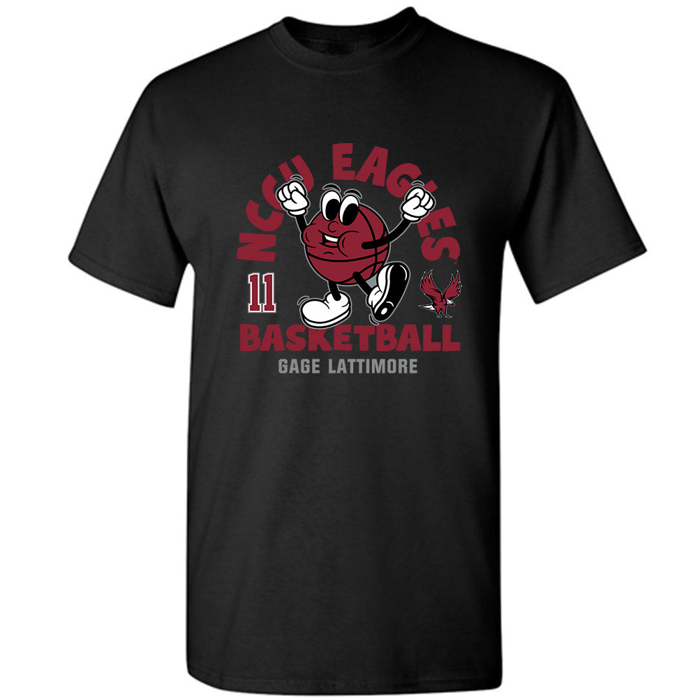 NCCU - NCAA Men's Basketball : Gage Lattimore - Fashion Shersey T-Shirt-0