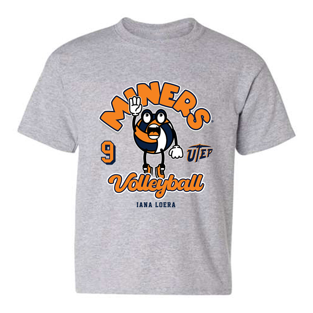 UTEP - NCAA Women's Volleyball : Iana Loera - Fashion Shersey Youth T-Shirt