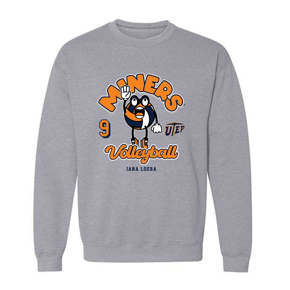 UTEP - NCAA Women's Volleyball : Iana Loera - Fashion Shersey Crewneck Sweatshirt