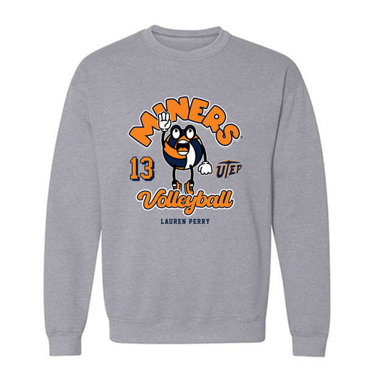 UTEP - NCAA Women's Volleyball : Lauren Perry - Fashion Shersey Crewneck Sweatshirt