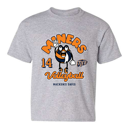 UTEP - NCAA Women's Volleyball : Mackenzi Davis - Fashion Shersey Youth T-Shirt-0