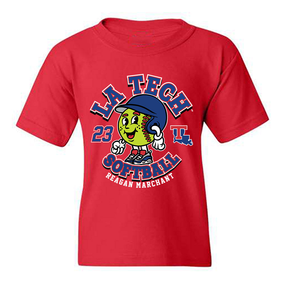 LA Tech - NCAA Softball : Reagan Marchant - Fashion Shersey Youth T-Shirt-0