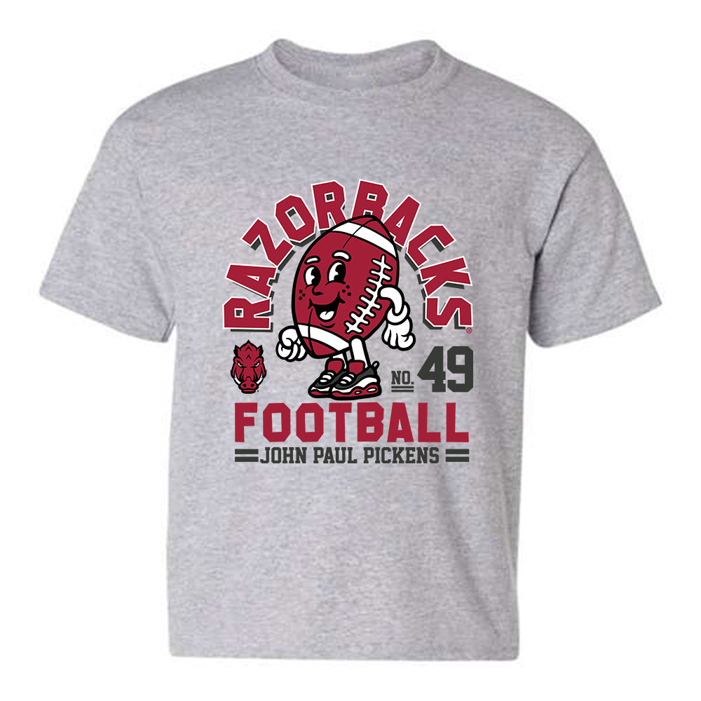 Arkansas - NCAA Football : John Paul Pickens - Youth T-Shirt Fashion Shersey