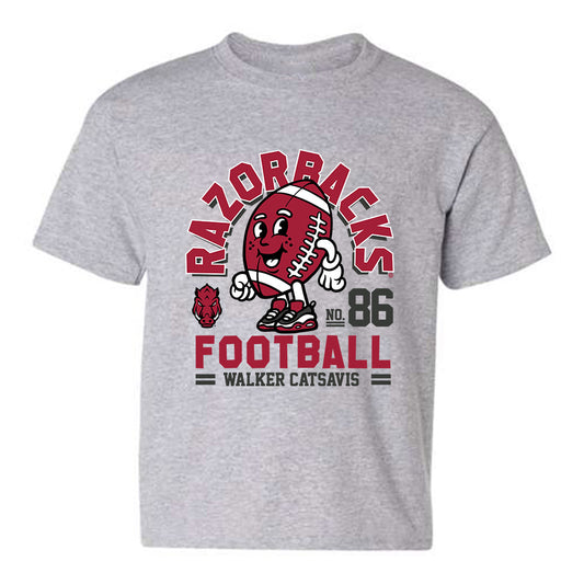 Arkansas - NCAA Football : Walker Catsavis - Youth T-Shirt Fashion Shersey