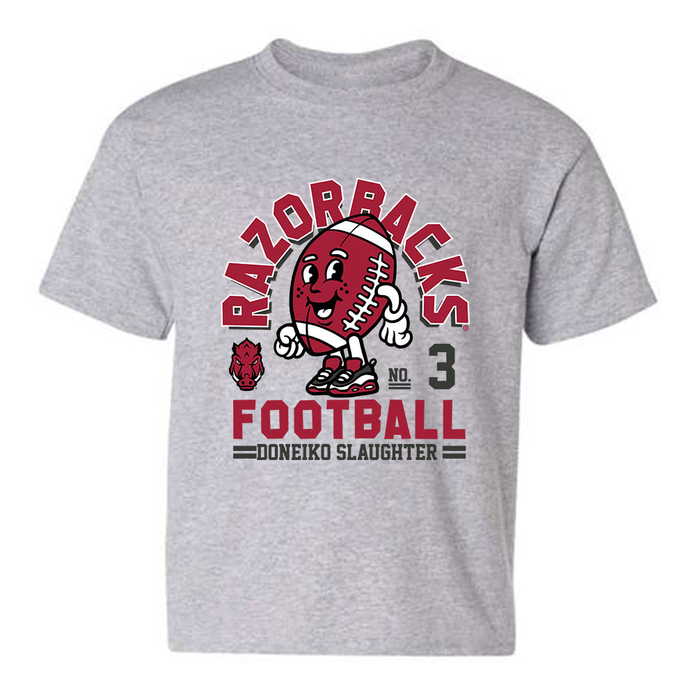 Arkansas - NCAA Football : Doneiko Slaughter - Fashion Shersey Youth T-Shirt