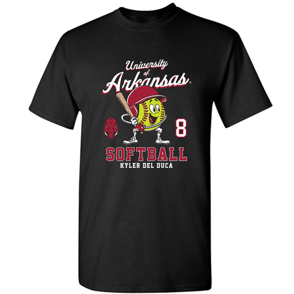 Arkansas - NCAA Softball : Kyler Del Duca - Fashion Shersey T-Shirt-0