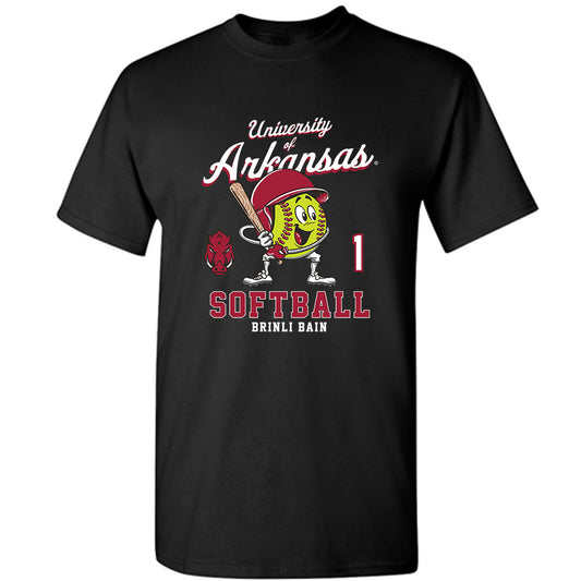 Arkansas - NCAA Softball : Brinli Bain - Fashion Shersey T-Shirt-0