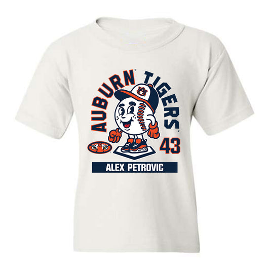 Auburn - NCAA Baseball : Alex Petrovic - Youth T-Shirt Fashion Shersey