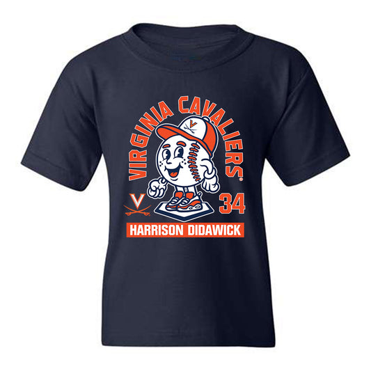 Virginia - NCAA Baseball : Harrison Didawick - Youth T-Shirt Fashion Shersey