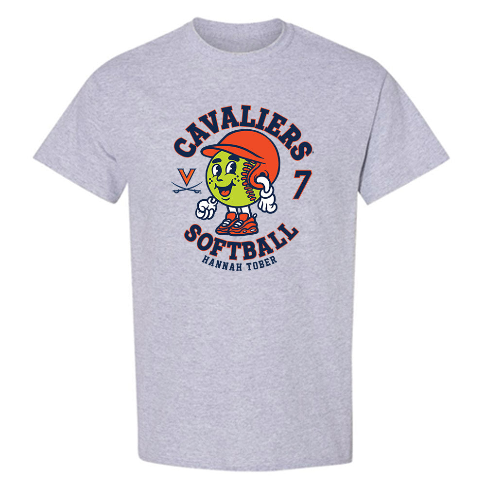 Virginia - NCAA Softball : Hannah Tober - Fashion Shersey T-Shirt-0