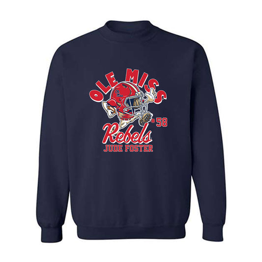 Ole Miss - NCAA Football : Jude Foster - Crewneck Sweatshirt