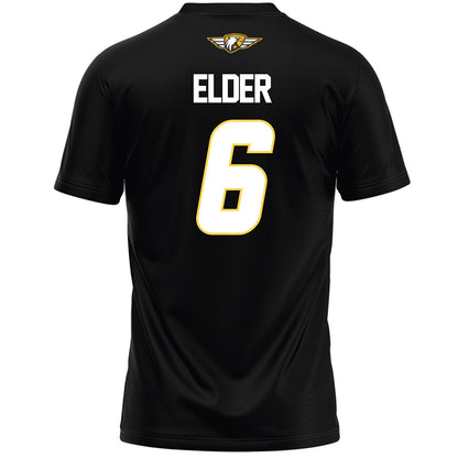 Centre College - NCAA Women's Lacrosse : Lauren Elder - Black Lacrosse Jersey-1