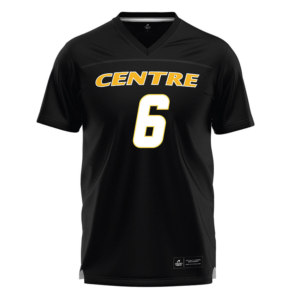 Centre College - NCAA Women's Lacrosse : Lauren Elder - Black Lacrosse Jersey-0